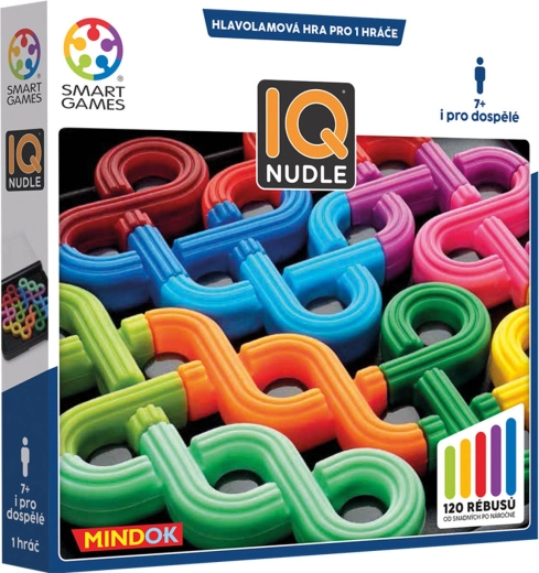 MINDOK Smart Games IQ Nudeln – Logikpuzzle für 1 Spieler