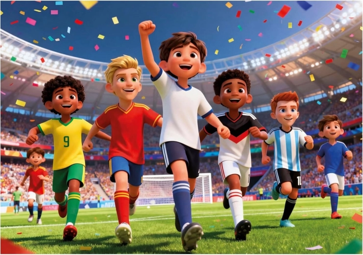 Educa Puzzle Fußballwelt 300 Teile