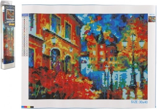 Norimpex Diamantmalerei Spaziergang durch die Stadt