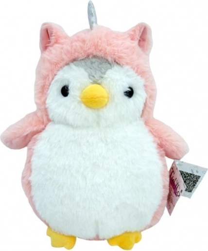 Pinguin-Maskottchen Romek rosa 20 cm