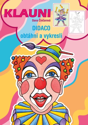 Akim Didaco Ausmalhefte Clowns - 1 Stück