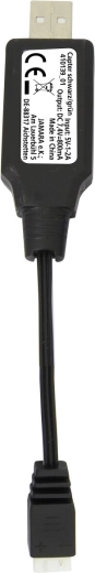 USB-Ladekabel für das Motorboot Capter Speedboot 7,4 V 2,4 GHz