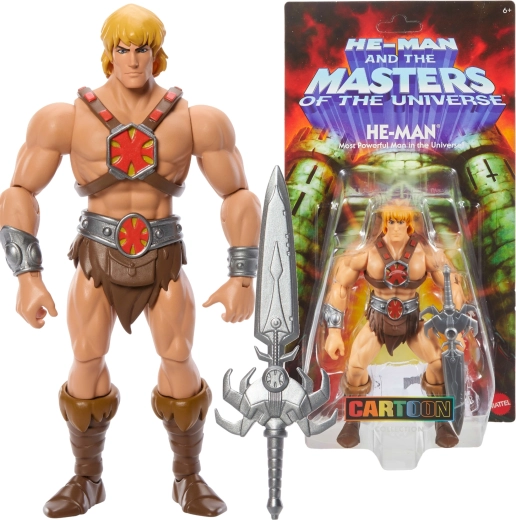 Figur HE-MAN MASTERS OF THE UNIVERSE 14 cm mit Schwert der Macht