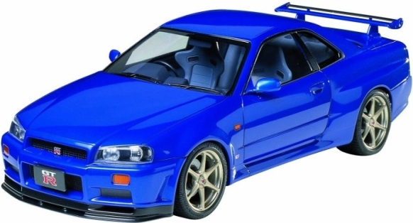 Kunststoffmodell des Nissan Skyline GT‑R V