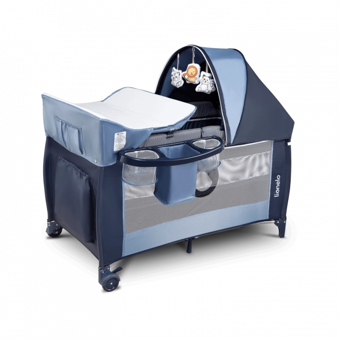 Reisebett Sven Plus von Lionelo – Blau