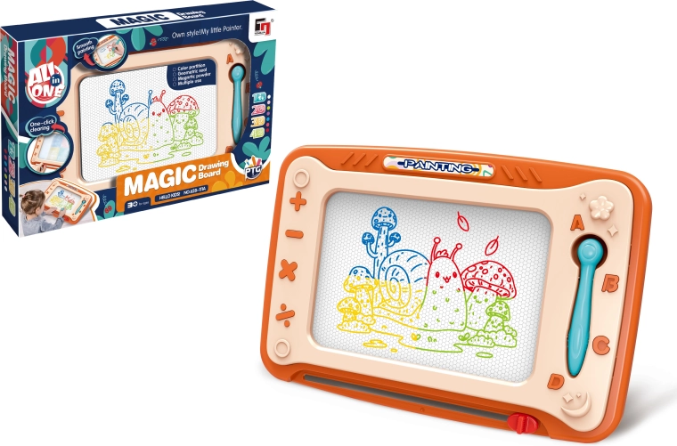 Magnetische Maltafel Magic bunt