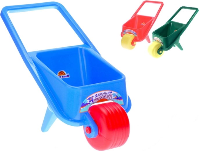 Kinder-Schubkarre aus Kunststoff für Sand 53 cm – 3 Farben