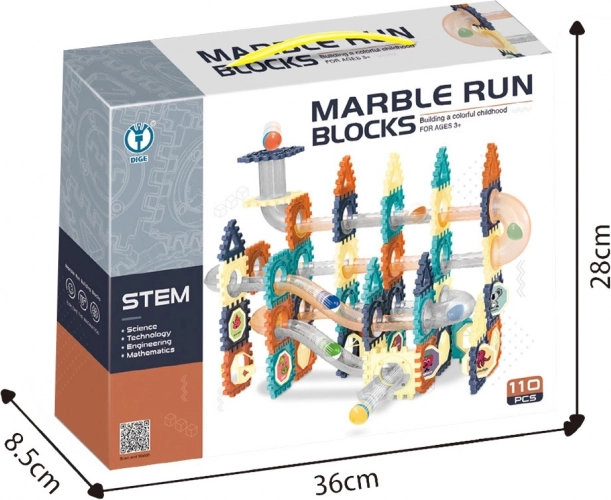 Murmelbahn – Bauset 110 Teile