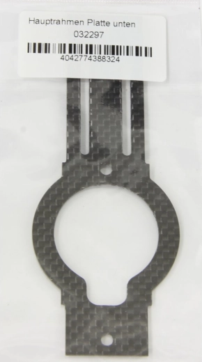 Untere Haupt-Rahmenplatte für E-Rix 450 V2
