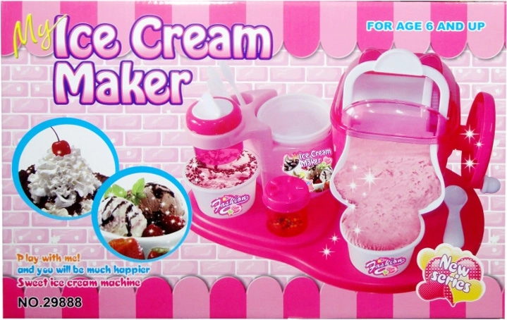 Eiscreme-Spielset mit Eismaschine für Kinder