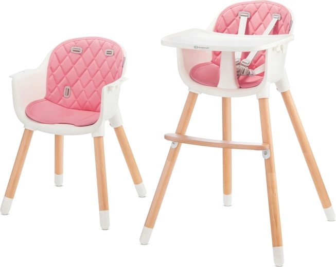 Kinderkraft Hochstuhl Sienna 2-in-1 rosa
