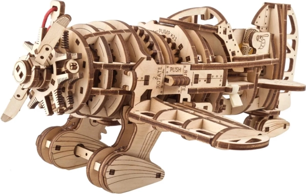 Holzpuzzle Mad Hornet 3D Flugzeug von Ugears