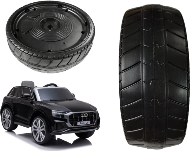 Hinterrad aus EVA für Kinderfahrzeug JJ2066 Audi Q8 - 1 Stück