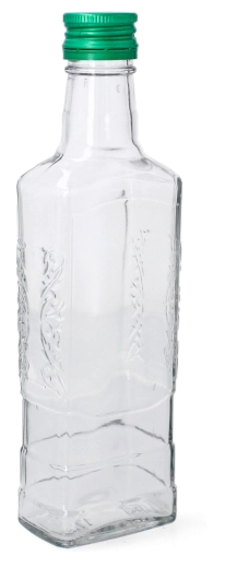 Flasche Moskau 250 ml mit Schraubverschluss FI 28 (12 Stk.)