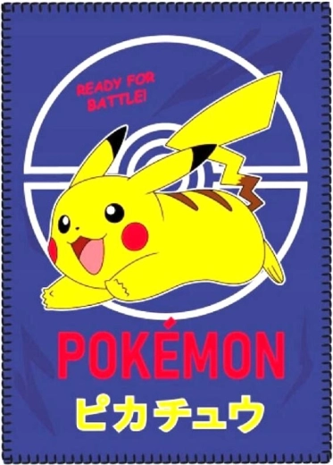Fleecedecke Pokémon 100 × 140 cm