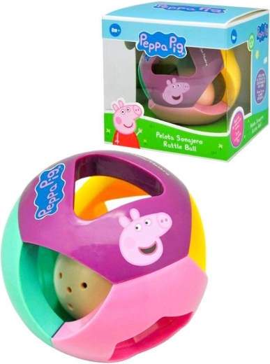 Rasselball Peppa Pig - 1 Stück