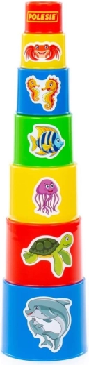 Kinder-Pyramide Wonder POLESIE – 7 Teile