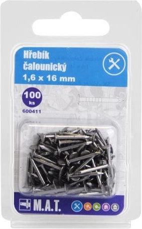 Polsternägel 16 × 1,6 mm, 100 Stk.
