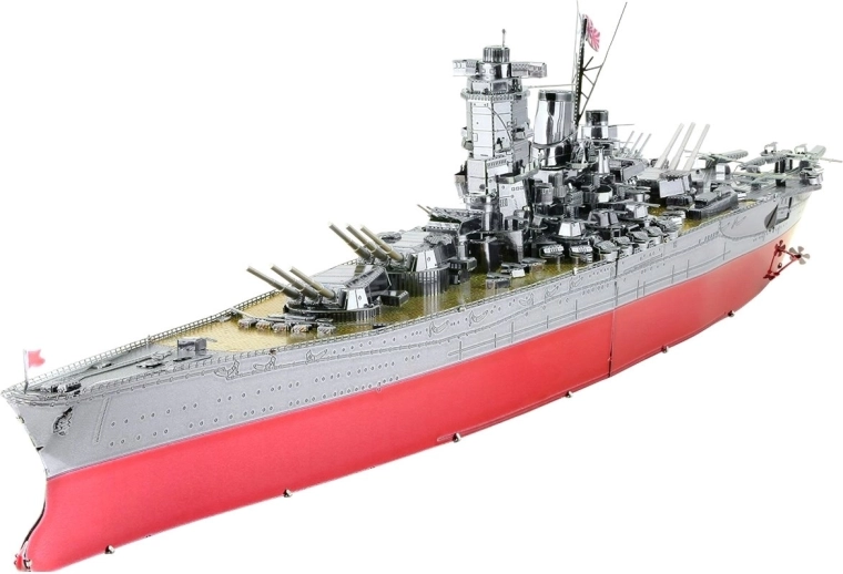Metal Earth ICONX 3D Metallpuzzle – Kriegsschiff Yamato