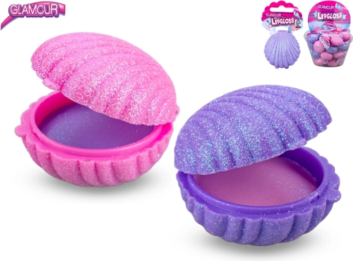 Glamour Lippen-Glanz in Muschelform