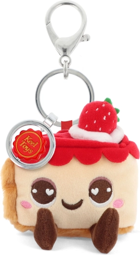 Keeleco Taschenanhänger Erdbeerkuchen 12 cm