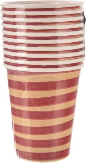 Papierbecher Jungle rot 250 ml (10 Stk.)