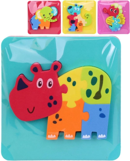 Schaumstoff-Puzzle-Tier für die Badewanne – 1 Stück