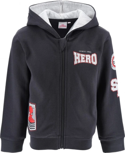 Jungen-Kapuzenjacke mit Reißverschluss Spider-Man