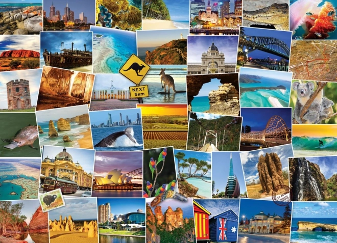 Puzzle Eurographics Globetrotter Australien 1000 Teile