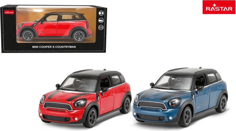 Automodell Rastar Mini Countryman 1:24 blau