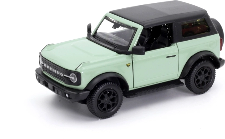 Metallmodell Ford Bronco Badlands 2023 mit Softtop 1:32/39
