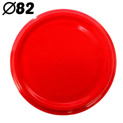 Schraubdeckel FI 82 mit 6 Kerben, rot (660 Stk.)