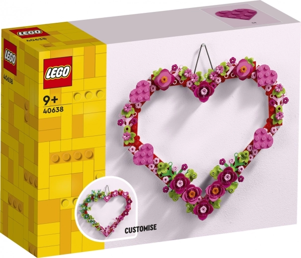 LEGO Herzförmige Dekoration