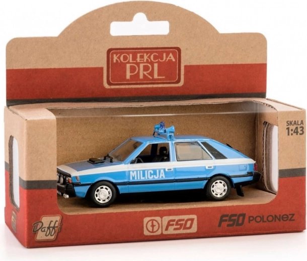 Fahrzeug PRL Polonez Milicja