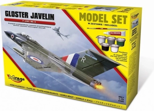 Kunststoffmodellflugzeug Gloster Javelin F(AW) Mk.9 1:72