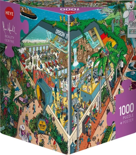 Heye Puzzle Schönes Zentrum, 1000 Teile