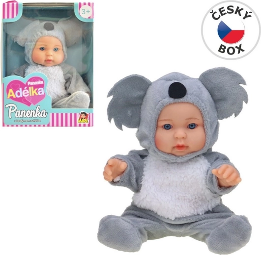Puppe im Koala-Kostüm 22,5 cm