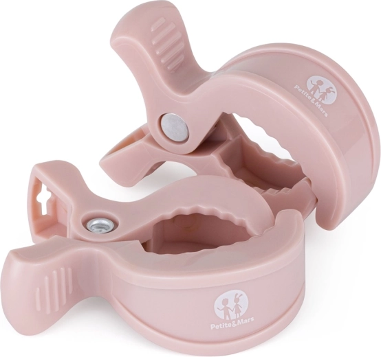 Petite&Mars Kinderwagenklammern Peg rose (2 Stk.)