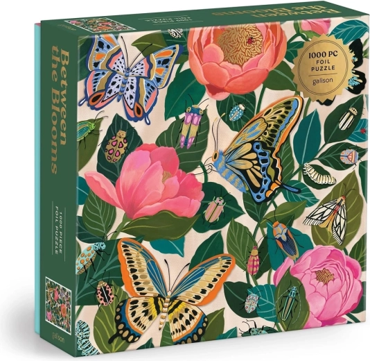 Galison Folienpuzzle Zwischen den Blumen 1000 Teile
