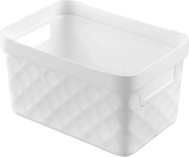 Kunststoff-Aufbewahrungskorb HEIDRUN 18 × 27 × 14 cm – Farbmix