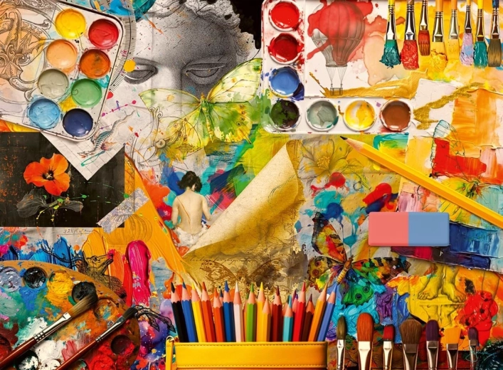 RAVENSBURGER Puzzle Künstleratelier 500 Teile