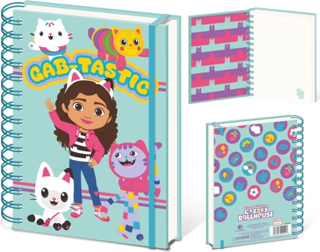 Gabby Spiralblock A5 Gabbys magisches Haus