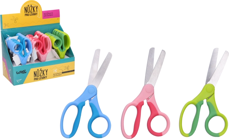 Linkshänder-Schere 13 cm – zweifarbig