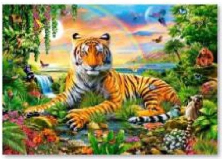 Diamant-Mosaik (Diamond Painting) Tiger 40 × 30 cm - 1 Stück