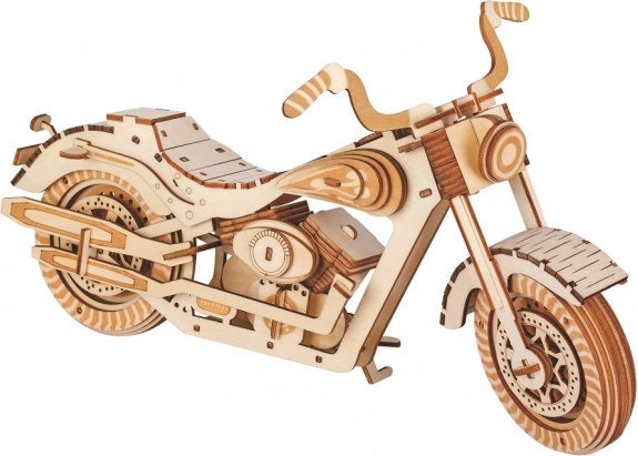 Holz 3D Puzzle Motorrad
