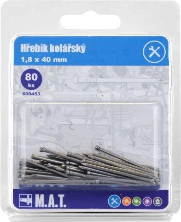 Sattlern Nägel 40 × 1,8 mm – 80 Stk.