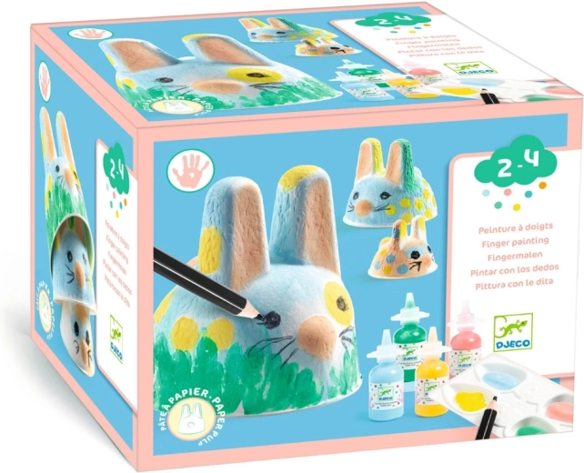Djeco Fingerfarben – Häschen