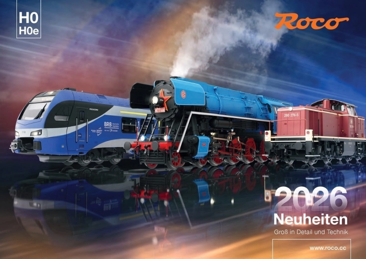 Roco Neuheitenkatalog 2026 auf Deutsch