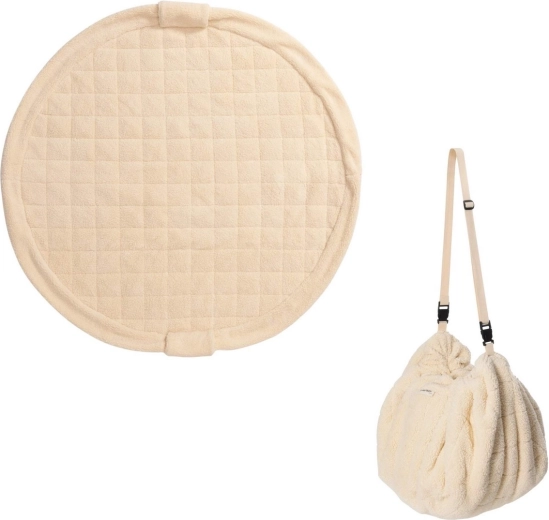 Play&Go noomad soft teddy oak Spieldecke und Spielzeugbeutel