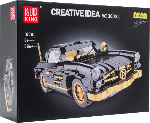 Bausatz Retro-Automobil, 886 Teile